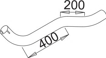 DINEX 52213 Exhaust Pipe